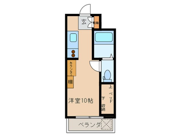 ネットビル４の物件間取画像